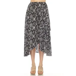 Celestial Flowy Circle Skirt