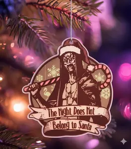 Sleep Token Vessel Laser-Etched Christmas Ornament, Acrylic Gift