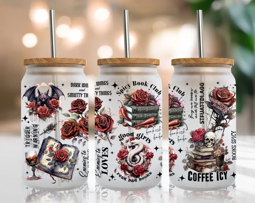 Dark Romance Can Cup  - Coffee Icey