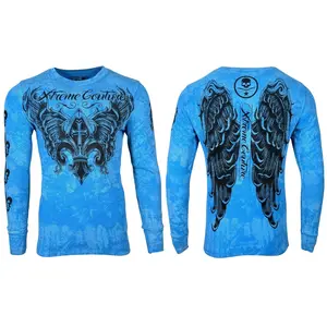 Xtreme Couture by Affliction Men's Thermal Shirt Faith to Rise