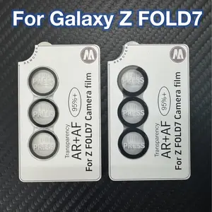 Samsung Galaxy Fold 7/6/5 Screen Protector, Anti-Fog Protective Tempered Glass, Silver Color, for Samsung Galaxy Z Fold Series Accessories