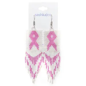 Breast Cancer Awareness Earrings