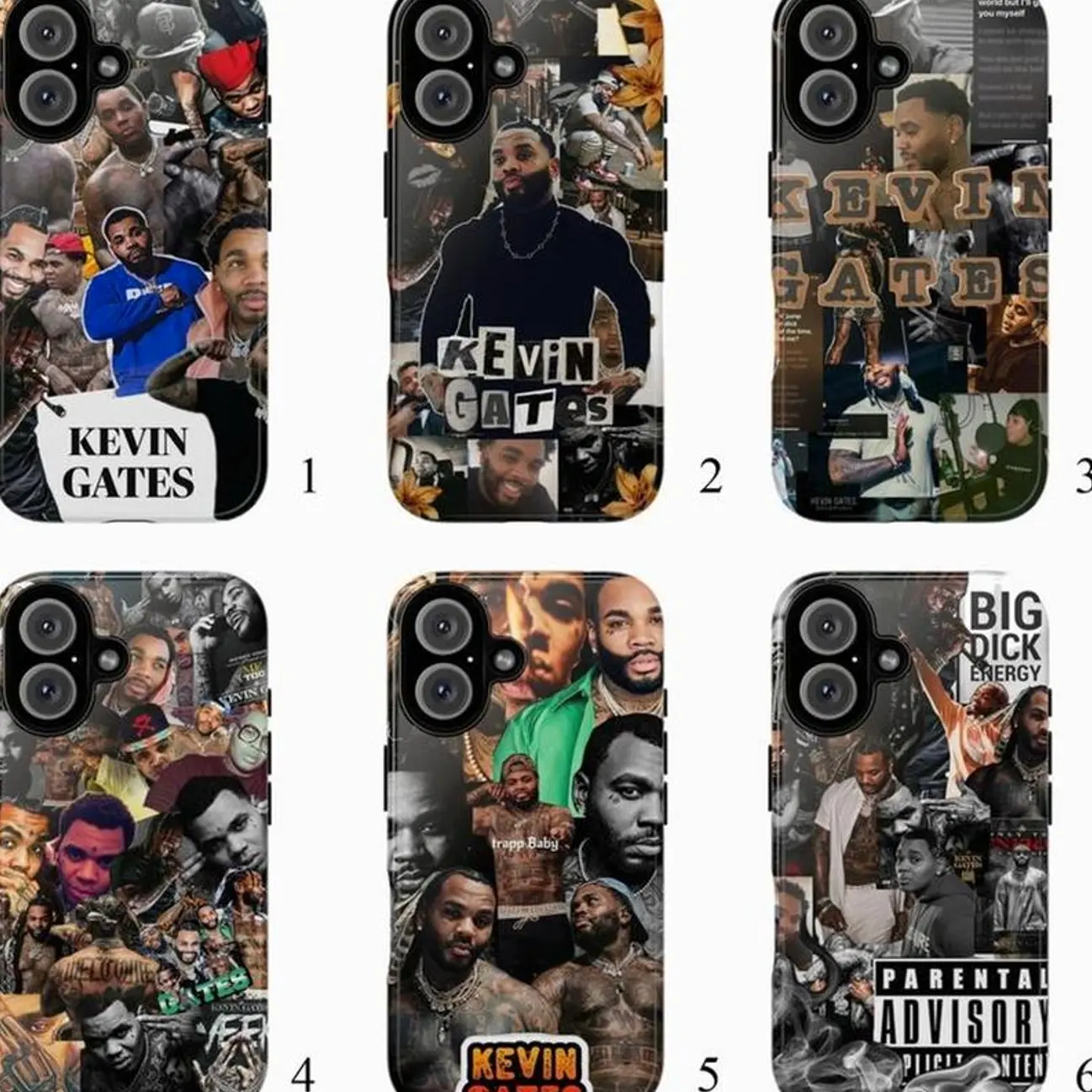 Live Tour Energy – Kevin Gates Case For iPhone 17 16 15 14 13 12 11 XS and Samsung S25 S24 S23 S22 S21 L