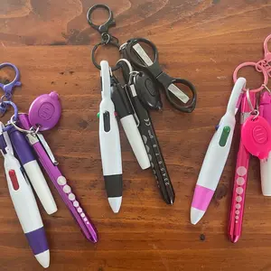 Identification Badges & Supplies Retractable Badge - Healthcare Worker Nurse Accessory Set with Various Colors and Styles for Personalization| with pen light