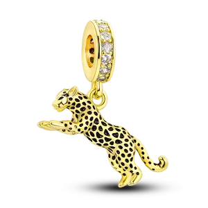 MULA Gold Leopard Pendant | Cool Fashion Sterling Silver Jewelry | Cool Fashion Accessories are the best gifts for girls and women