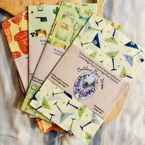 Large Beeswax Wrap- Food & Garden (Naturally Bloomed)