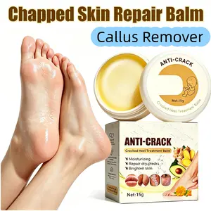 Callus Remover Comprehensive Cream – Anti-Crack Moisturizing Cream for Dry, Rough Heels & Hands – Softens Calluses & Dead Skin with Shea Butter, Beeswax & Ginger Oil