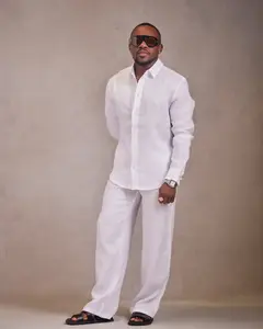 WHITE LINEN SET