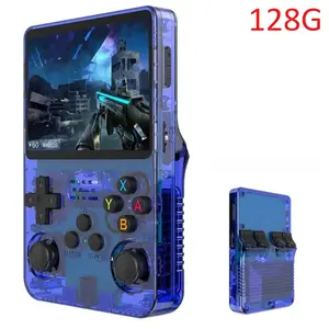 R36S open source Handheld Game Console,128G,Retro Gaming, Home Relaxation, Friend Gatherings, Christmas & Valentine's Gift