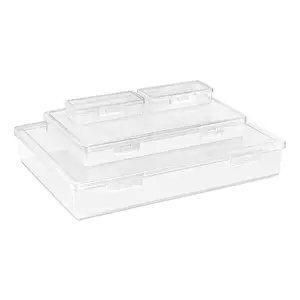 Sorbus 4 Piece Stackable Document & Paper Storage Box Set