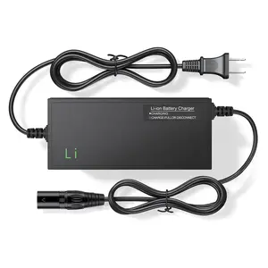 ASKMY E14 & E500 Bike Charger – 48V/54.6V Li-ion, 3A Fast Charge, 5–6H, UL Certified, Overcharge & Overcurrent Protection, Compatible Folding & Fat Tire E-Bikes