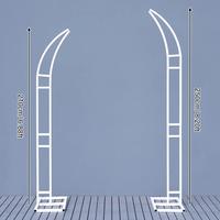 2.1*2.5m white stand