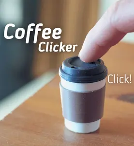 Coffee Clicker Fidget Toy | Mini Cup, Maximum Satisfaction!