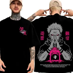 Ryomen Sukuna Character Shirt, Demon Slayerr Tee, Anime Color Shirt, Manga Tee, Unisex Short Sleeve Tee Menswear Top