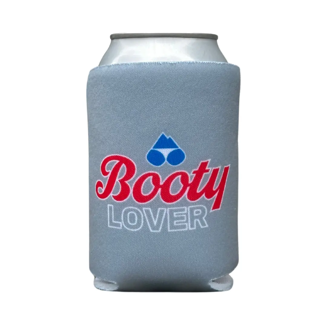 Booty Lover Coors Light Parody Can Cooler - Portable Reusable Foam Insulator for Cold Drinks & Bold Statement - Perfect for Birthday Gifts & Party Essentials