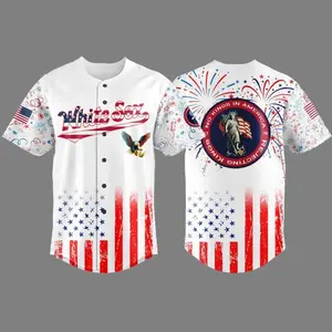 White Sox 4th Of July No Kings In America Jersey