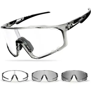 Baby UV400 Photochromic Sports Glasses - Fishing, Cycling Use for Toddlers (UV Protection, Versatile Outdoor Accessory)