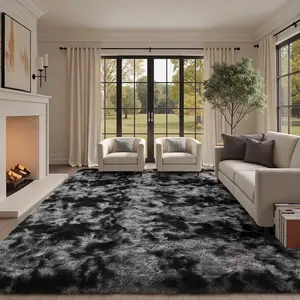 Faux Fur Shag Rug, 1 Count Soft Floor Mat, Decorative Fluffy Rug, Decorative Carpet for Home Living Room Bedroom, Room Decor, Home Decor #TOP PICKS