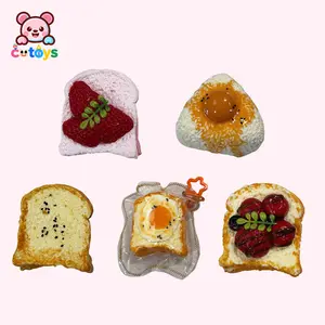 Cutoys Handmade Taba Squishy Squishies Silicone Slow-Rising Rebound Fidget Toys for Adults & Children Ultra-Soft Non-Toxic Stress Relief Anxiety Decompression Toy