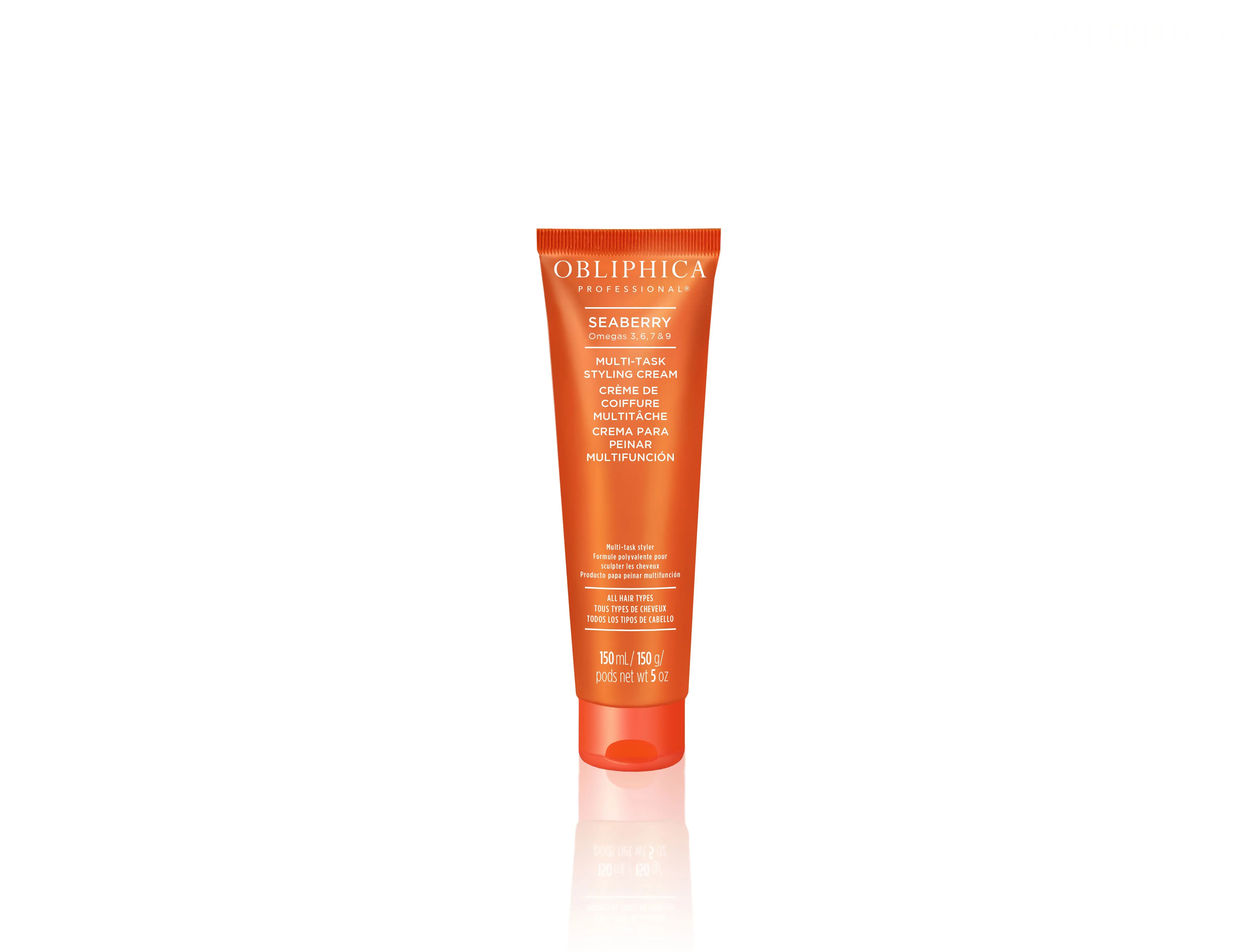 Obliphica Seaberry Multi-Task Styling Cream – Smooth, Condition & Protect for All Hair Types