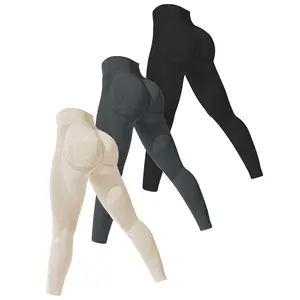 3-Pack High Waist Yoga Pants, Tummy Control Leggings, Elastic Waistband for Exercise, Cycling, Running Pants Girl Gym Outfits Gym Sweatwear