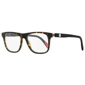 Moncler Rectangular Eyeglasses ML5161 052 Havana 54mm Moncler Rectangular Eyeglasses ML5161 052 Havana 54mm
