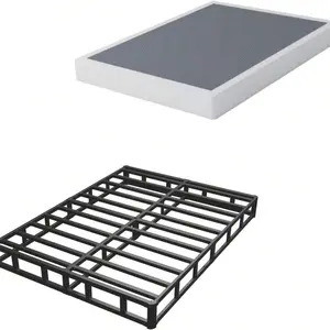 5 7 9 Inch Metal Box Spring For Queen Bed – Base De Cama Queen / Cama King Size, Heavy Duty Beds Frame, 3000 Lbs Capacity, Low Profile Mattress Foundation, Noise-Free, Easy Assembly,Camas Queen Modernas,Cama Full,Camas Queen Modernas,Room Decor,Furniture,