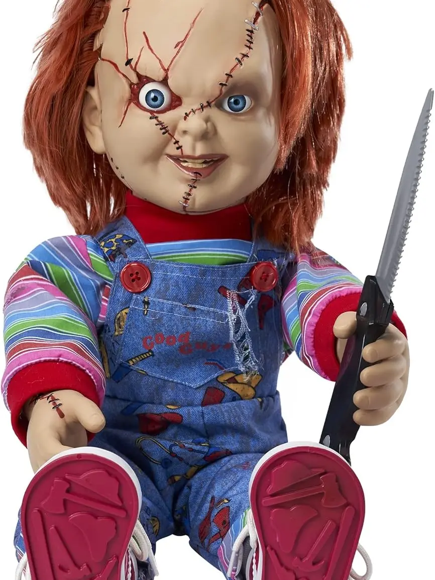 Spirit Halloween Talking Chucky Doll - 24 inch, Multicolor