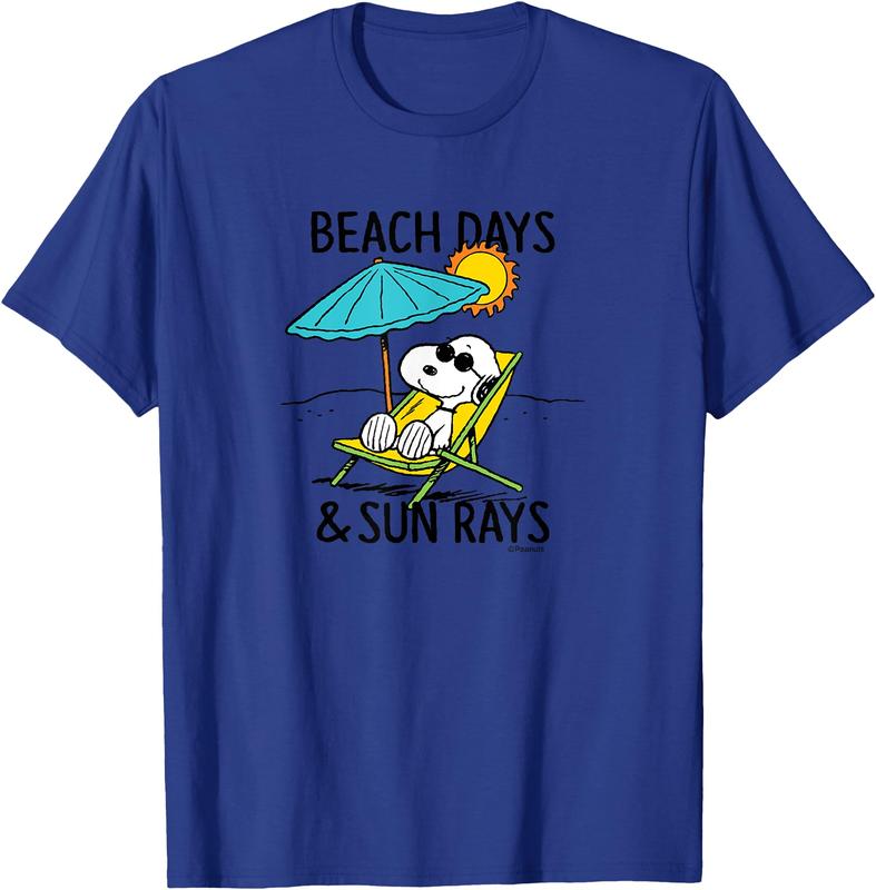 Snoopy Beach Days Sun Rays T-Shirt Unisex