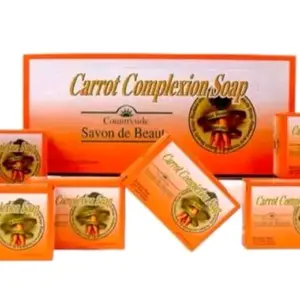 Carrot Complexion Soap – Box of 12 Bars