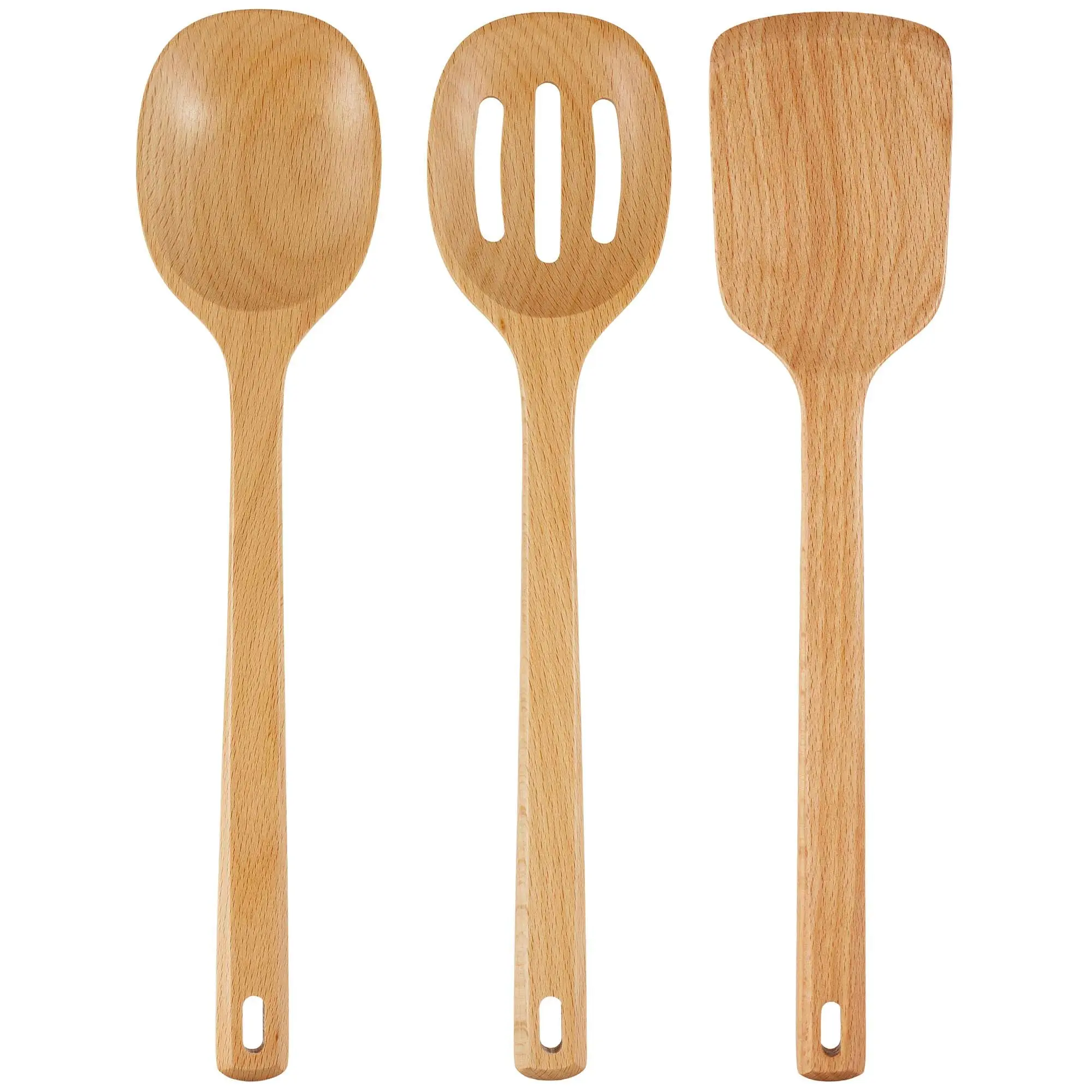 Rock & Branch® 3-Piece Beech Cooking Utensil Set
