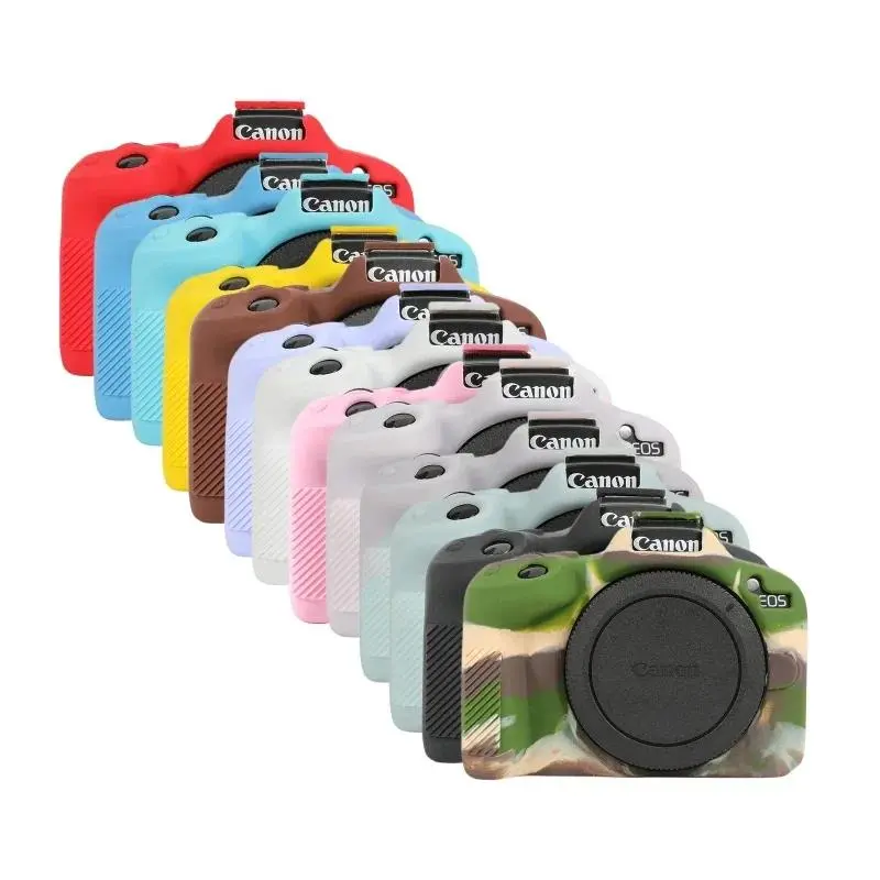 1-Piece Silicone Armor Skin Camera Body Cover, Enhanced Protection Accessory for Canon EOS R50 Digital Camera, One-Piece