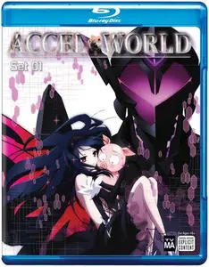 Accel World: Set 1  [BLU-RAY MOVIE] 2 Pack, Subtitled