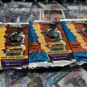 1997 Upper Deck Series 2 Trading Card Pack, 11 Cards Per Pack