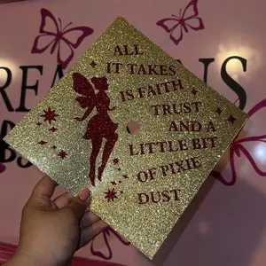 Fairy Graduation Grad Cap Topper