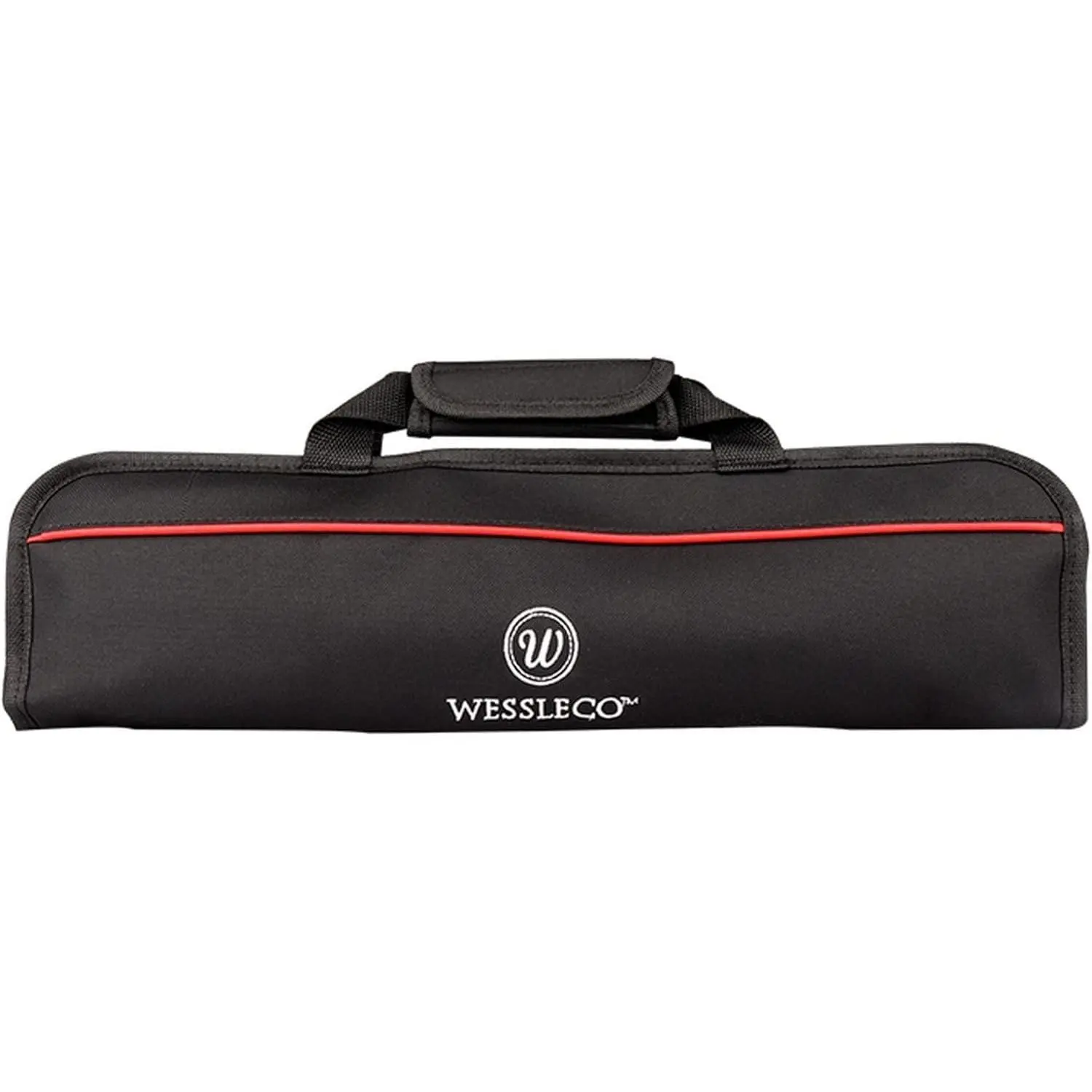 Chef Knife Bag(5 Slots), Knife Case Nylon Kitchen Storage Knife Carrying Pouch Red