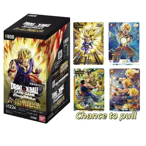 Dragon Ball Super Fusion World Japanese SAIYAN'S PRIDE Booster Box FB08 Broken From Sealed Case
