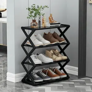 Extra Large Foldable Shoe Rack Organizer, Portable Durable Design, Ideal for Sports Shoes, Skate Shoes, Boots, and Various Shoe Accessories, Durable Storage Shelf