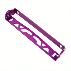 1pc, Car modification license plate holder with adjustable rotation angle license plate holder modification racing license plate holder, License Plate Frame, Car Accessories