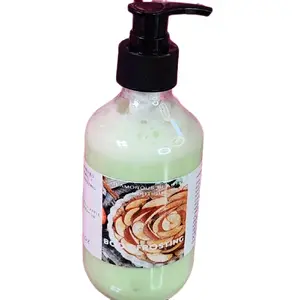Vanilla Apple Cinnamon Whipped Shea Butter Moisturizer. Handmade Shea Butter Body Frosting. All Natural Hand and Body Lotion 8 oz daily moisturizer. All Natural Skincare
