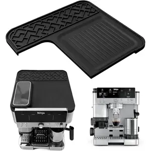 Top Mat for  Luxe Espresso Coffee Machine ES601 & ES701, -Grade  Heat-Resistant, Shields Top Surface from   Luxe Cafe Accessories(Black)