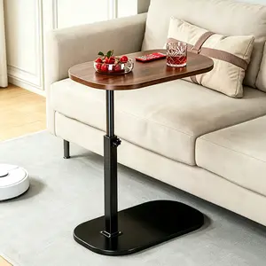 Adjustable C Table with 360° Rotating Top – Sofa & Bedside Laptop Desk, Small Space Side Table for Coffee, Snacks & Home Office, Perfect Gift for Mom & Dad