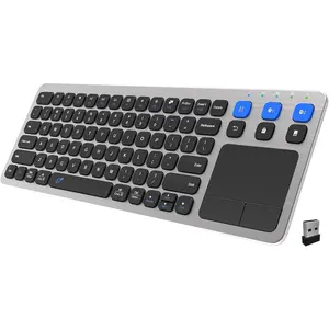 Universal 2.4G  and   TV Keyboard Multi-Device with Easy Media Control and Build-in Touchpad Keyboard for  TV, TV Box, TV-Connected , , HTPC