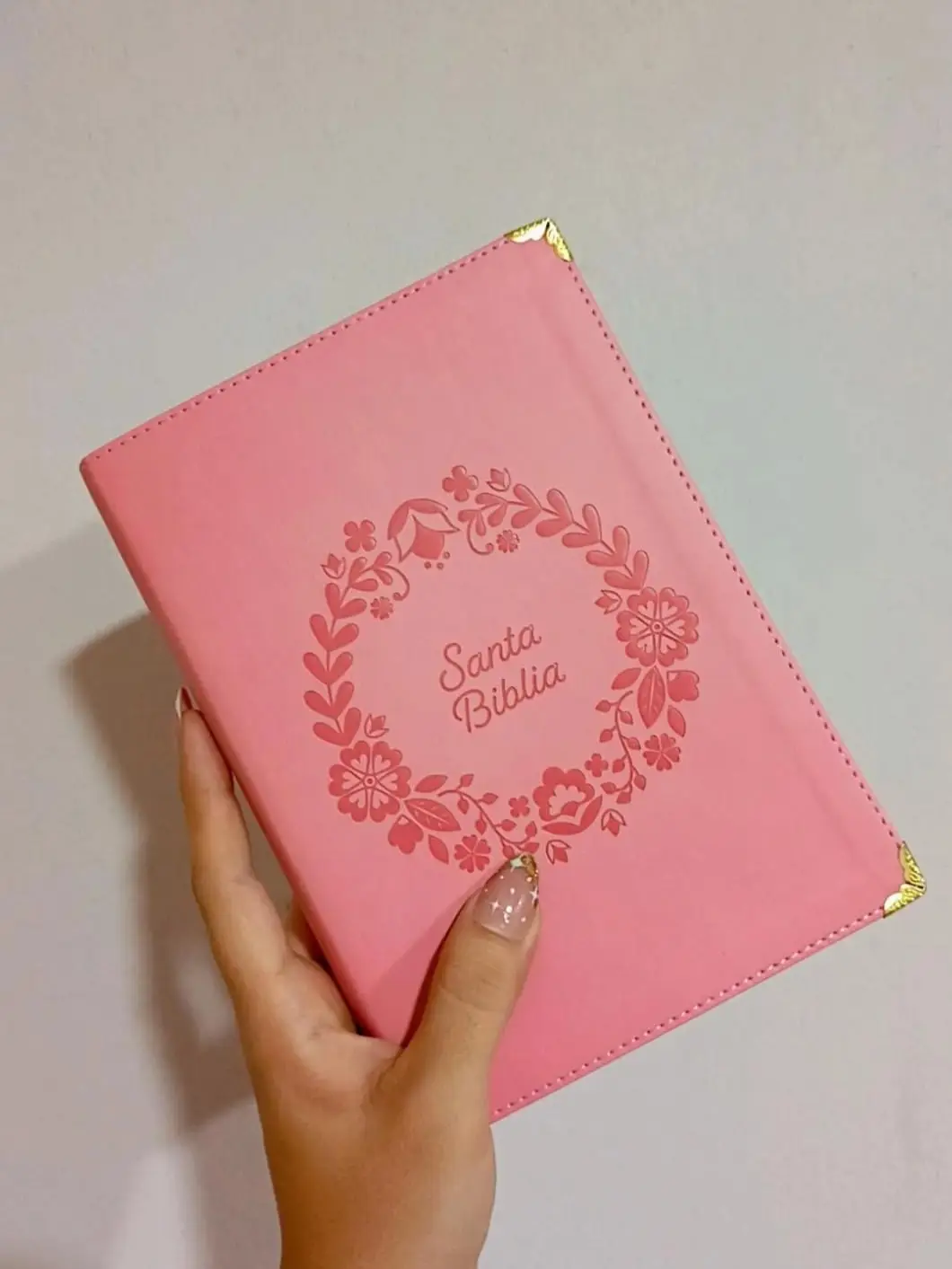 Biblia RVR1960 Rosa para Regalos – Símil Piel | Edición Especial Premios y Eventos (Español) Imitation Leather