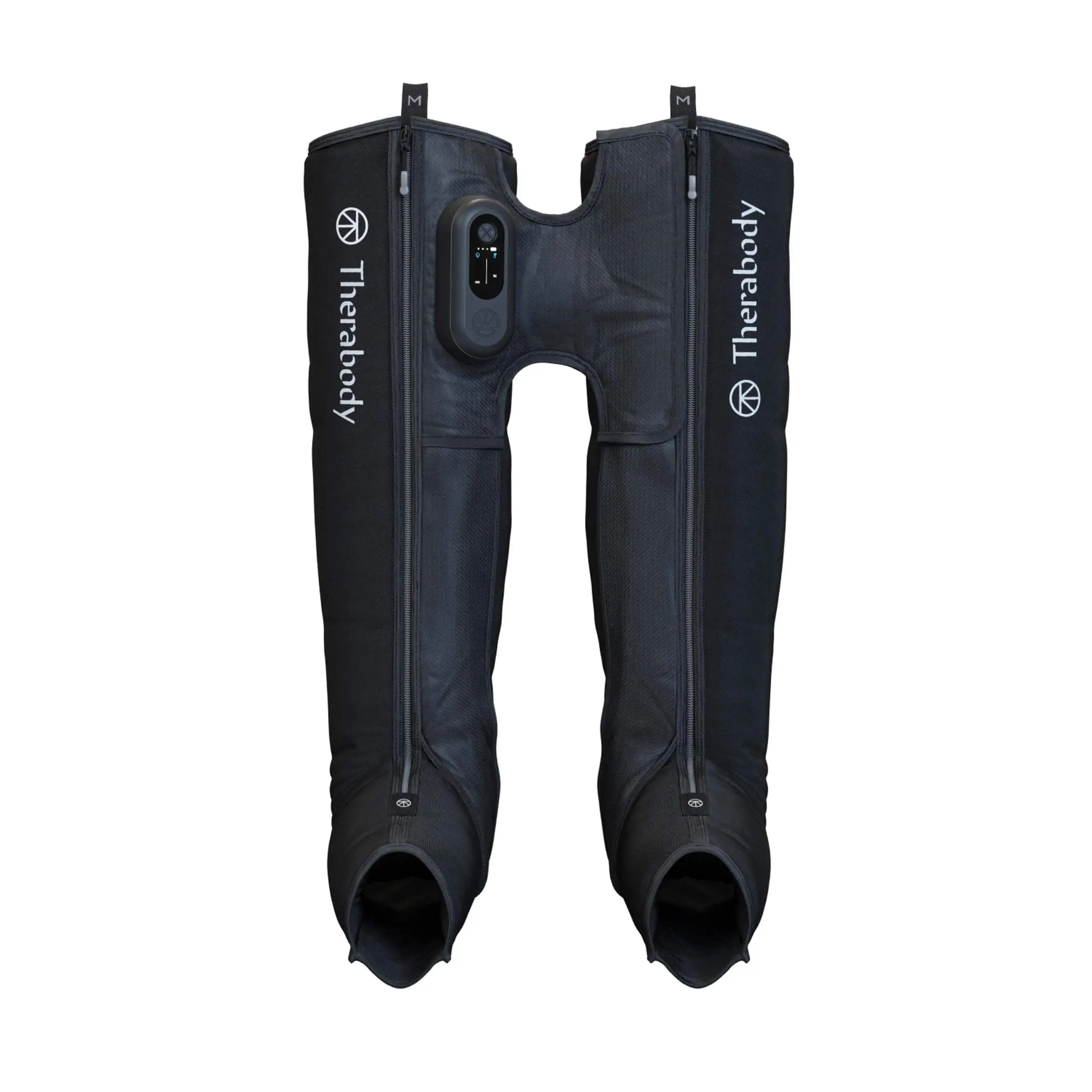 Therabody - JetBoots Prime - Ultra-Portable Wireless Compression Boots For Easy Leg Recovery - Tall - Black