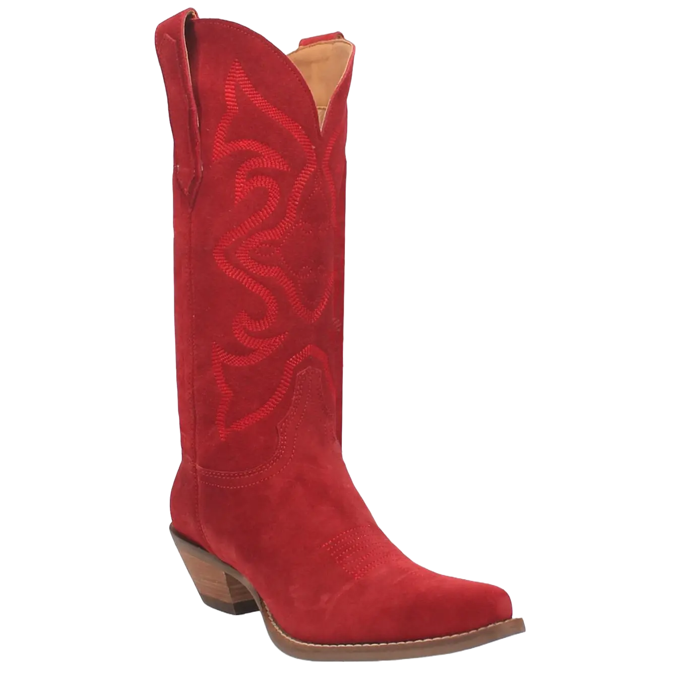 Dingo Ladies Out West Red Snip Toe Boots DI920-RED