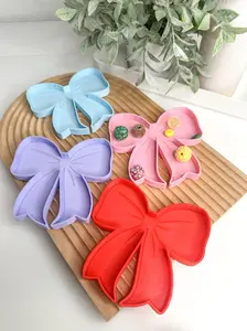 Bow Tray Trinket Desk Organizer For Crafts & Office Space Organize Small Parts Paper Clips Beads Rhinestones Charms & Jewelry Pieces