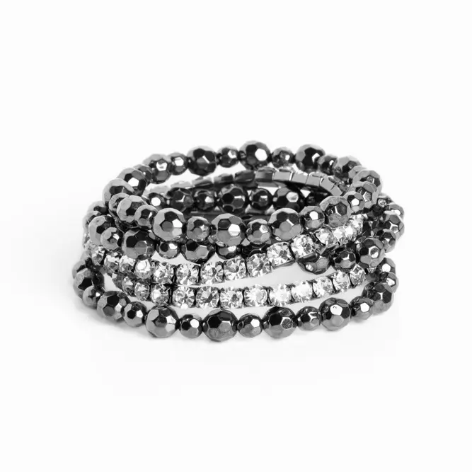 Top Notch Twinkle Bracelet - Black