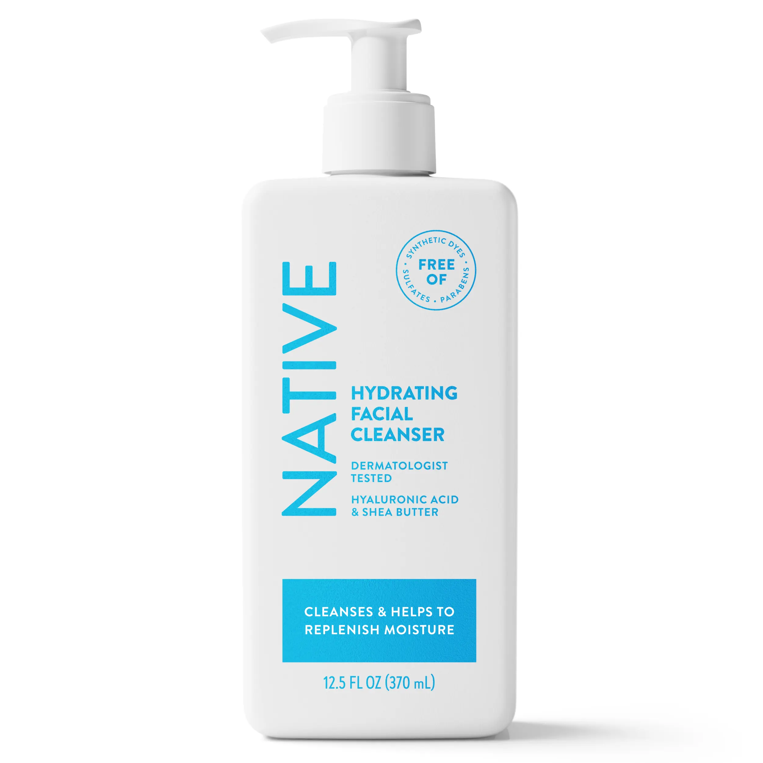 NATIVE Facial Cleanser – Gentle Daily Face Wash, Removes Dirt & Oil NATIVE Facial Cleanser – Gentle Daily Face Wash, Removes Dirt & Oil
