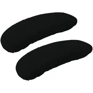 Elastic Removable Armrest Covers for Office and Gaming Chair, Black 2Pcs/Set, Fits (10-13) x (2-4) x 1.9 inches Chair Arm Rest